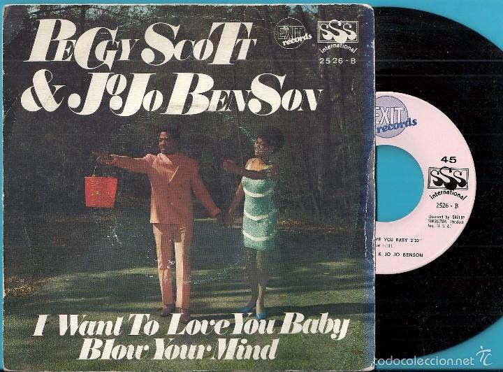 Peggy Scott Jojo Benson I Want To Love You B Buy Vinyl Singles Funk Soul And Black Music At Todocoleccion
