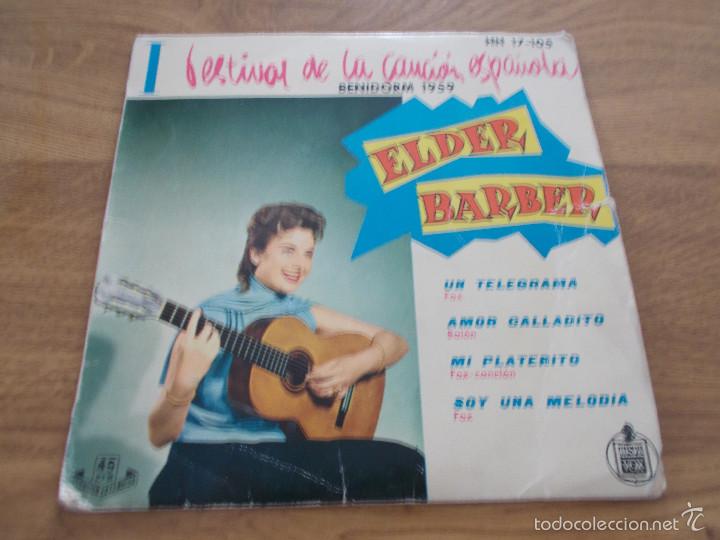 Discos de vinilo: ELDER BARBER. LOTE DE TRES EPS - Foto 3