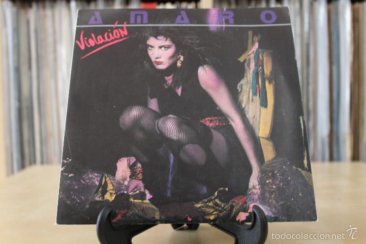Discos de vinilo: AMARO -SG- VIOLACI&Oacute;N 80S SPAIN - Foto 1