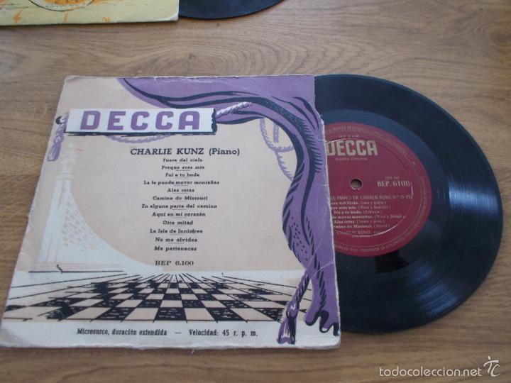 Discos de vinilo: CHARLIE KUNZ PIANO - Foto 1