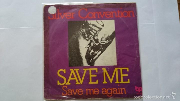 Discos de vinilo: SILVER CONVENTION - SAVE ME / SAVE ME AGAIN (1976) - Foto 1