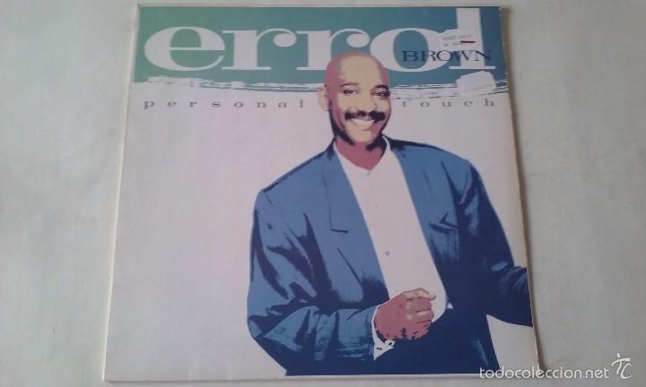 Discos de vinilo: Errol Brown - Personal Touch - 1987 - Foto 1