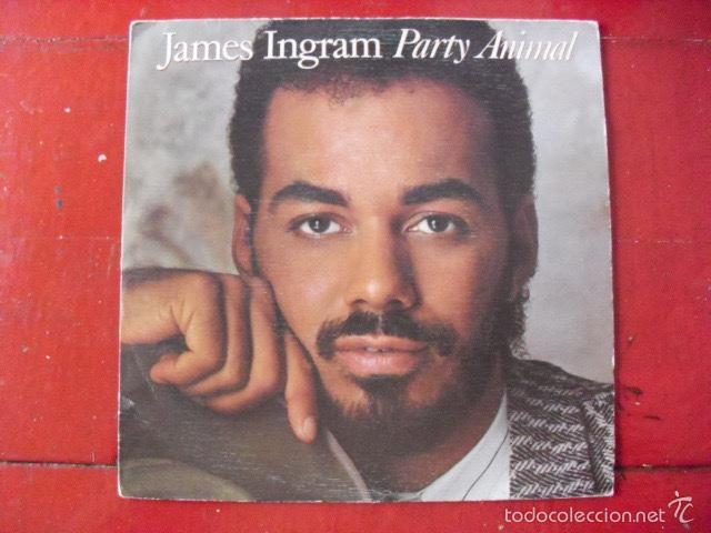 Discos de vinilo: JAMES INGRAM. PARTY ANIMAL. SINGLE 1983. - Foto 1