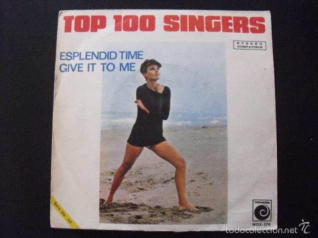Discos de vinilo: TOP 100 SINGERS. SINGLE 1972. - Foto 1