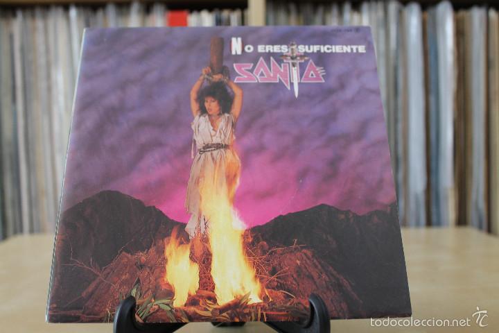 Discos de vinilo: SANTA -SG- NO ERES SUFICIENTE 80S PROMO - Foto 1
