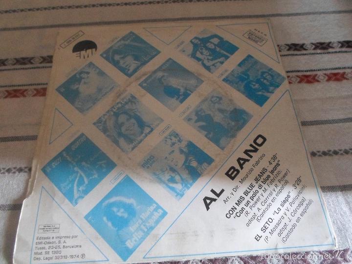 Discos de vinilo: AL BANO CON MIS BLUE JEANS - Foto 2