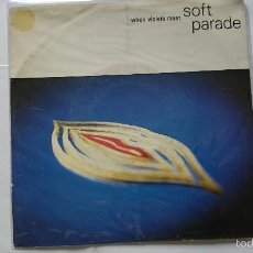 Discos de vinilo: SOFT PARADE - WHEN VIOLET MEET / DEAD SON (BIRTH) (EDIC. ALEMANA 1992)