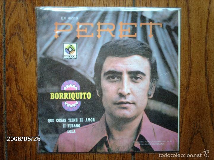 Discos de vinilo: peret  -  borriquito  +   3   - edici&oacute;n  mexicana - Foto 1