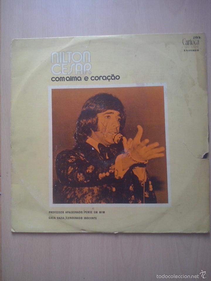 Discos de vinilo: nilton cesar- com alma de coracao- lp carioca 1975 - Foto 1