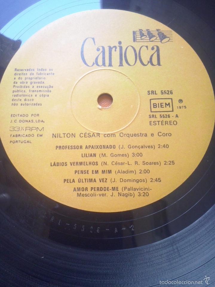 Discos de vinilo: nilton cesar- com alma de coracao- lp carioca 1975 - Foto 3