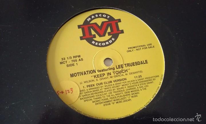 Discos de vinilo: Motivation Featuring Lee Truesdale - Keep In Touch - 1992 - Foto 1