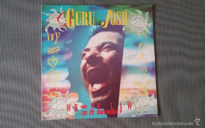 Discos de vinilo: Guru josh-whose law.maxi - Foto 1