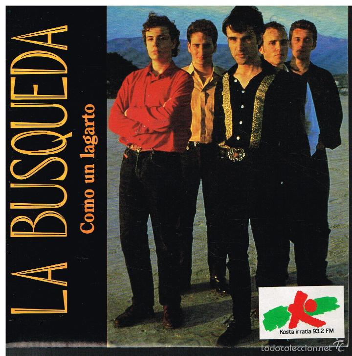 Discos de vinilo: La B&uacute;squeda - como un lagarto - Single 1991 - Foto 1