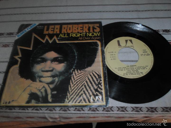 Discos de vinilo: LEA ROBERTS ALL RIGHT NOW - Foto 1