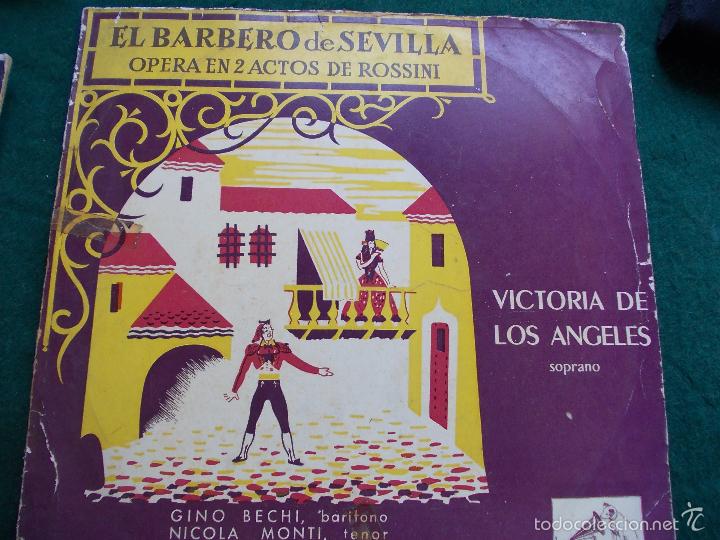 Discos de vinilo: El Barbero de Sevilla Rossini - Foto 1