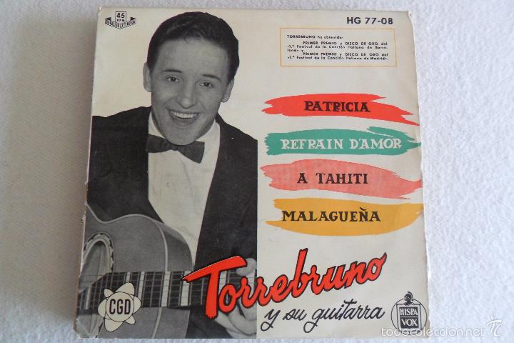 Discos de vinilo: TORREBRUNO - PATRICIA + 3 EP 1959 - Foto 1