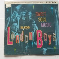 Discos de vinilo: SOUL KITCHEN (FT. LONDON BOYS) - SWEET SOUL MUSIC / SWEET SOUL MUSIC (INSTRUMENTAL) (1991)