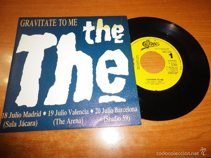 Dischi in vinile: THE THE Gravitate to me SINGLE VINILO PROMO ESPA&Ntilde;OL 1989 CONTIENE 1 TEMA PORTADA GIRA TOUR 1989 RARO