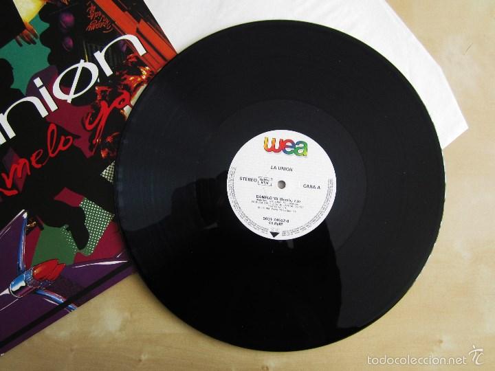Discos de vinilo: LA UNION - DAMELO YA - MAXI VINILO ORIGINAL 1991 PRIMERA EDICION WEA WARNER MUSIC - Foto 6 - 57110844