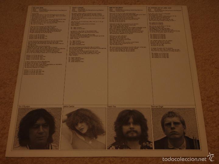 Discos de vinilo: Eric Burdons Fire Dept. &ndash; Last Drive Germany 1980 Ariola - Foto 3