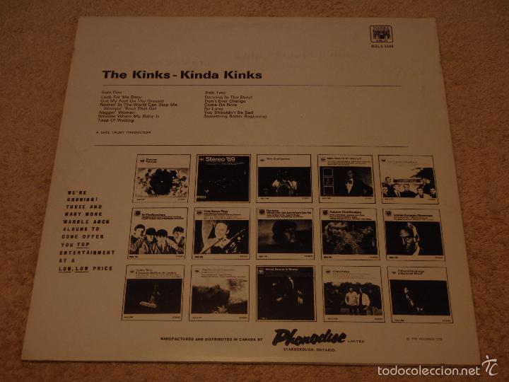 Discos de vinilo: The Kinks &ndash; Kinda Kinks Canada Marble Arch - Foto 2