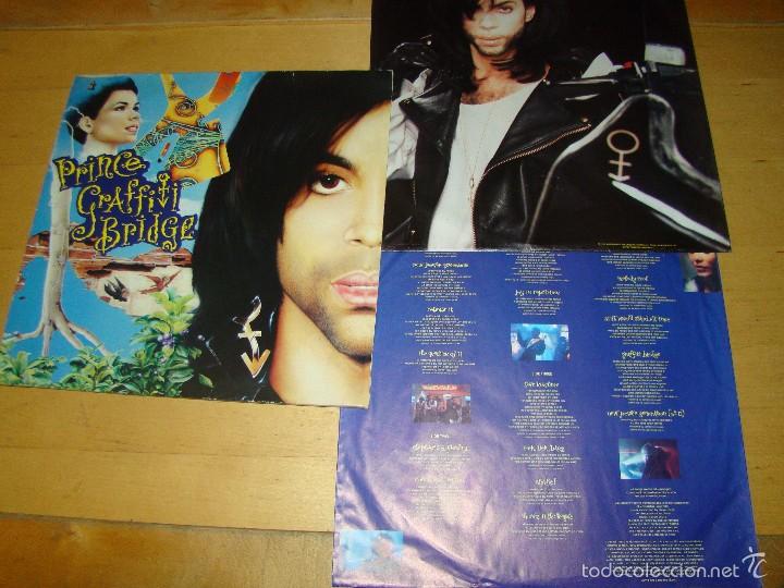 Discos de vinilo: Doble LP PRINCE - GRAFFITI BRIDGE - Foto 1