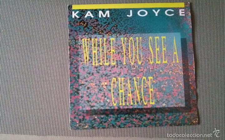 Discos de vinilo: Kam joyce-while you see a chance.maxi - Foto 1