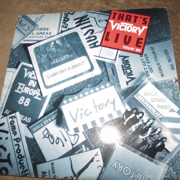 Discos de vinilo: victory - that&acute;s live - Foto 1