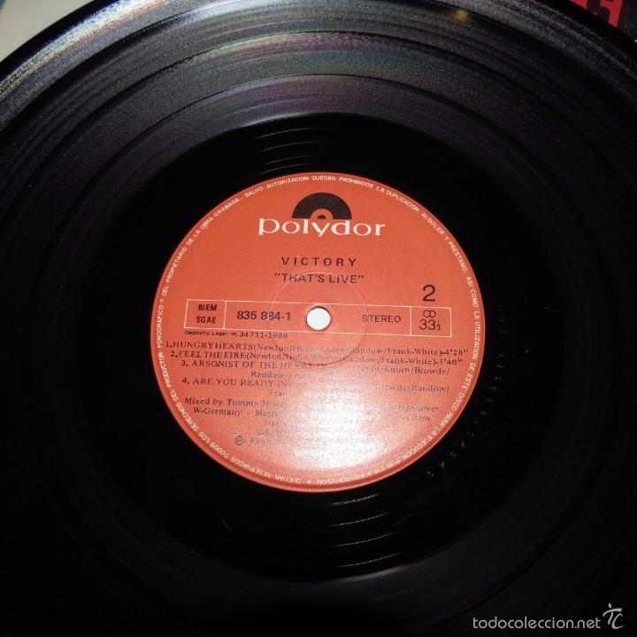 Discos de vinilo: victory - that&acute;s live - Foto 4
