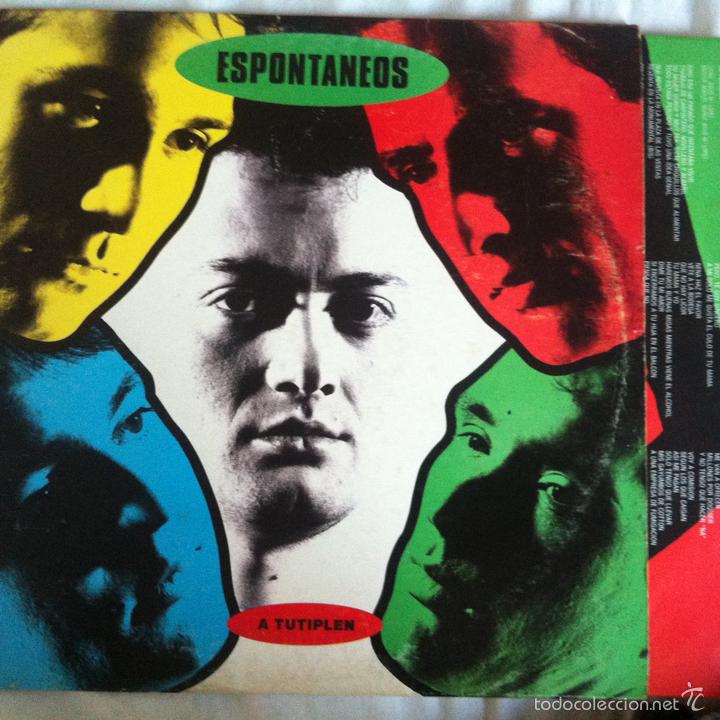 Discos de vinilo: LP ESPONTANEOS-A TUTIPLEN - Foto 1