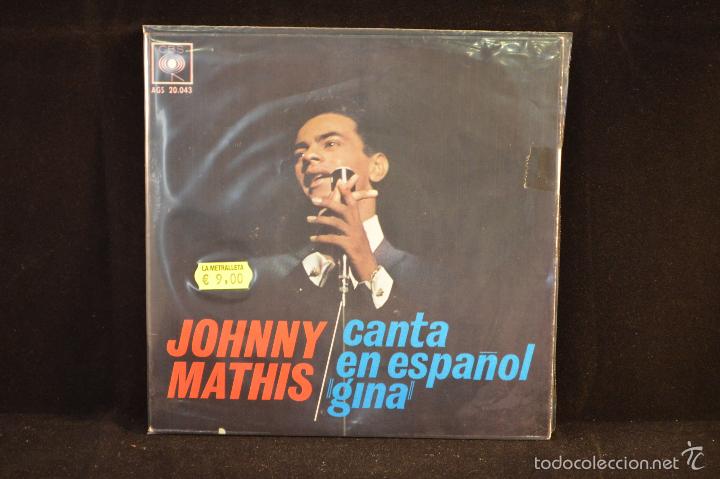 Discos de vinilo: JOHNNY MATHIS - CANTA EN ESPA&Ntilde;OL - GINA +3 - EP - Foto 1