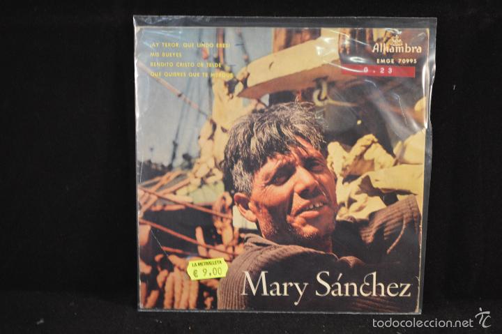 Discos de vinilo: MARY S&Aacute;NCHEZ - &iexcl;AY TERROR, QU&Eacute; LINDO ERES! +3 - EP - Foto 1