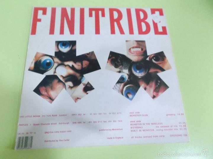 Discos de vinilo: FINITRIBE - MONSTER IN THE HOUSE - 1989 - EBM - Foto 2
