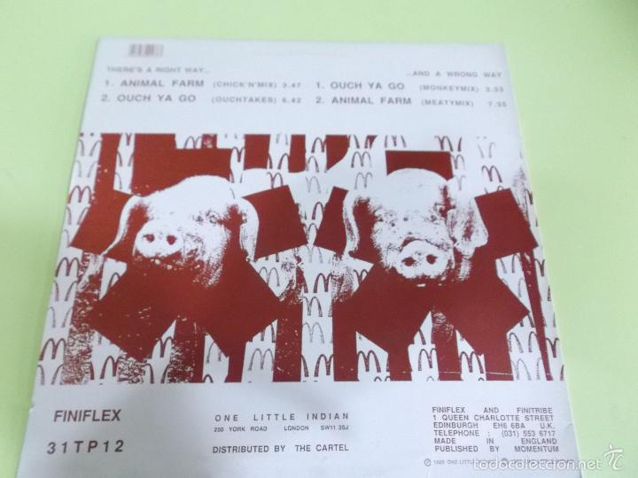 Discos de vinilo: FINITRIBE - ANIMAL FARM - 1989 - EBM - Foto 2