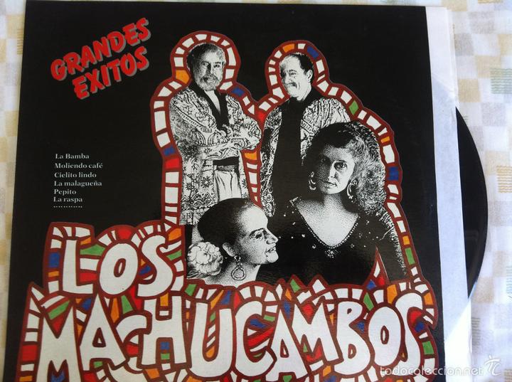 Discos de vinilo: LP LOS MACHUCAMBOS-GRANDES &Eacute;XITOS - Foto 1