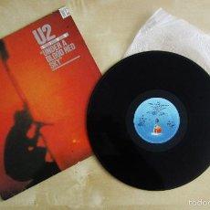 Discos de vinilo: U2 - LIVE UNDER A BLOOD RED SKY - MINI ALBUM VINILO ORIGINAL 1983 PRIMERA EDICION ISLAND. Lote 57168106
