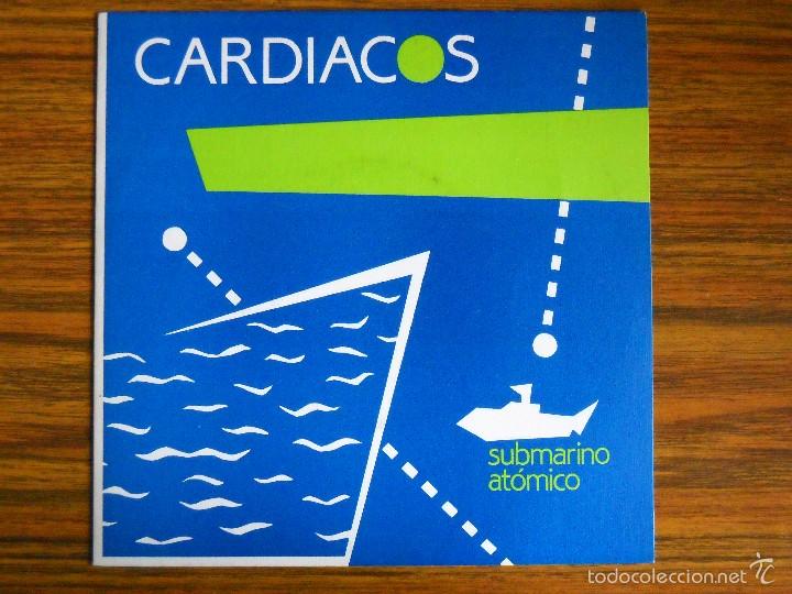 Discos de vinil: Cardiacos Submarino at&oacute;mico Single 1984 perfecto Movida