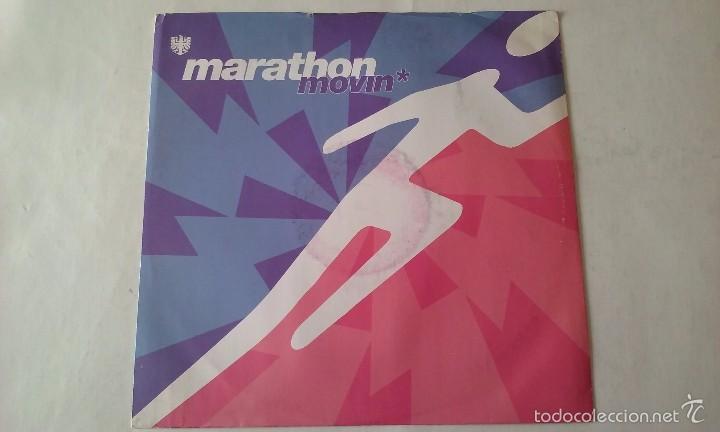 Discos de vinilo: Marathon - Movin - 1990 - Foto 1