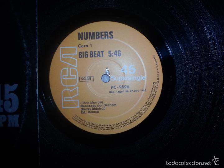 Discos de vinilo: SUPERSINGLE ESPECIAL DISCOTECA NUMBERS - Foto 2