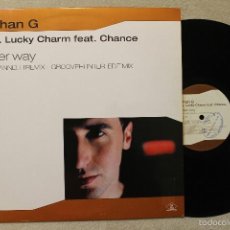 Discos de vinilo: NATHAN G PRES. LUCKY CHARM FEAT.CHANCE BETTER WAY MAXI SINGLE VINYL MADE IN ITALY 2002