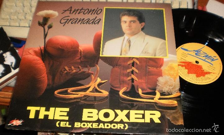 Discos de vinilo: antonio granada lp the boxer-el boxeador-.1991 - Foto 1