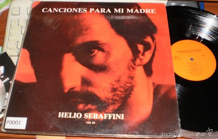 Vinyl records: helio seraffini vol.iii lp canciones para mi madre.espa&ntilde;a
