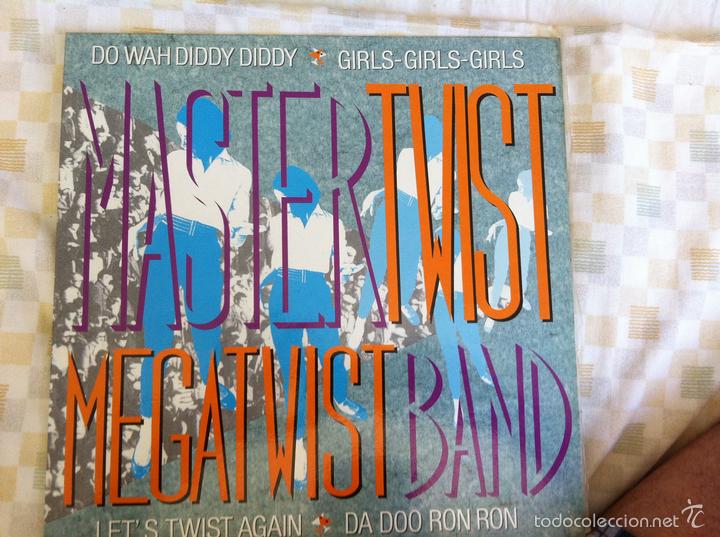Discos de vinilo: LP MEGA TWIST BAND-MASTER TWIST - Foto 1