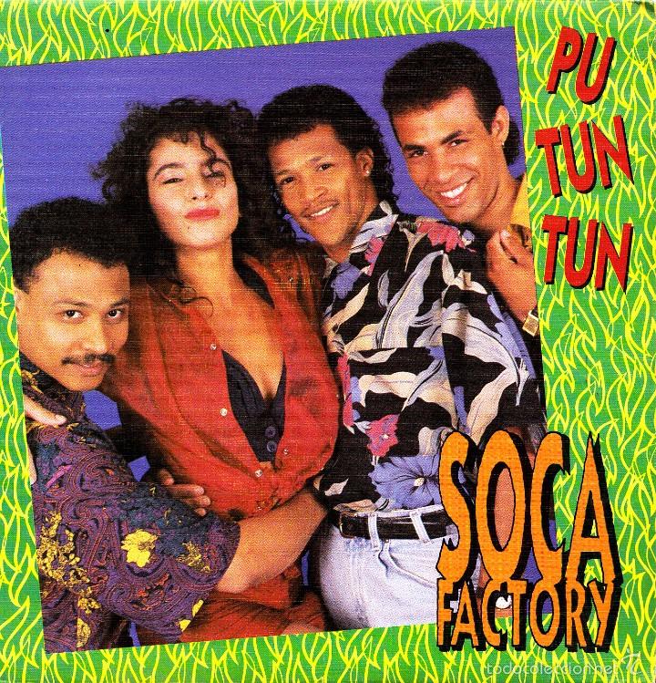 Disques de vinyle: SOCA FACTORY-PU TUN TUN SINGLE VINILO 1991 SPAIN