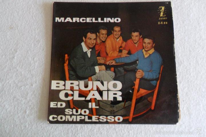 Discos de vinilo: MARCELINO CON EL CONJUNTO BRUNO CLAIR - SOLO + 3 EP 1959 - Foto 1