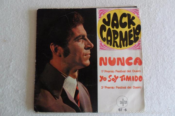 Discos de vinilo: JACK CARMELO - NUNCA 1968 - Foto 1