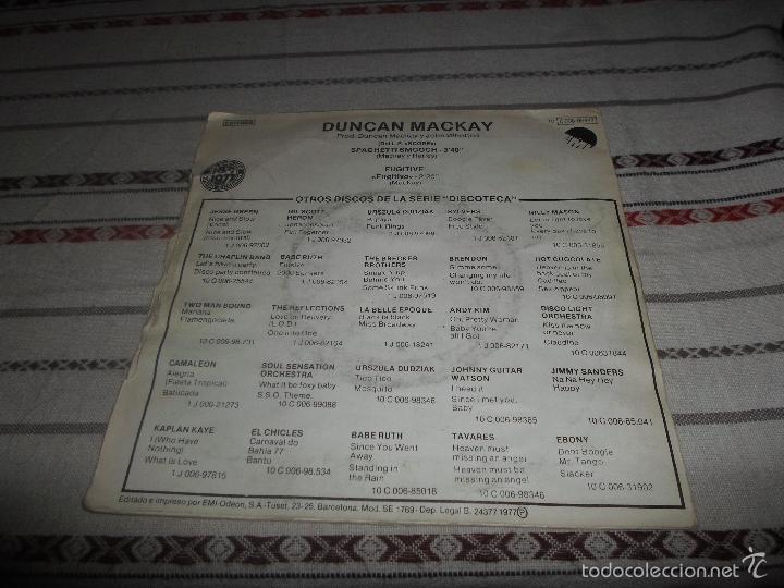 Discos de vinilo: DUNCAN MACKAY SPAGHETTI - Foto 2