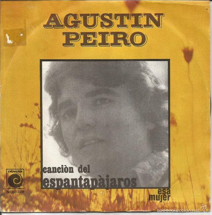 Discos de vinil: AGUSTIN PEIRO-CANCI&Oacute;N DEL ESPANTAPAJAROS + ESA MUJER SINGLE VINILO 1975 PROMOCIONAL SPAIN