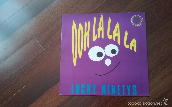 Discos de vinilo: Lucky ninetys-ooh la la la.maxi - Foto 1