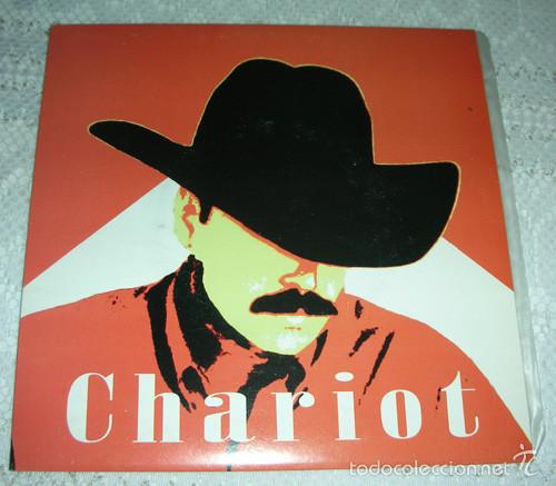 Discos de vinilo: CHARIOT- WHAT IF I RUN OUT OF MY PILLS /UN POCO DE ANIMO - SINGLE -JAVIER ESCOBEDO -KEN STRINGFELLOW
